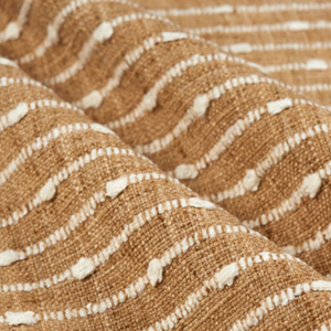 BasketWeave Stripe 50x50 Cushion - Harvest