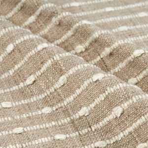BasketWeave Stripe 50x50 Cushion - Zinc