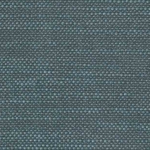 SquareFox textured blue cushion with flange edge Peyton Cloud Warwick fabrics
